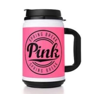 Neon Pink PINK NATION Spring Break Edition Chug Mug for Hot or Cold Beverages